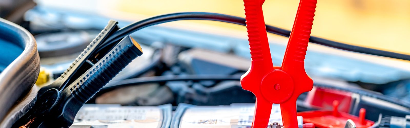 How To JumpStart a Car Without Another Car? starting the car using the starter cables